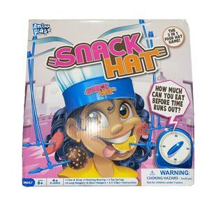 SNACK HAT THE 3 in 1 FOOD HAT GAME by Anker Play B-X